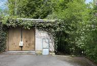 Einzigartige Grünruhelage an der Thaya! Reizendes Blockhaus mit Pferdestall