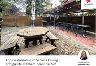 MIT PIZZAOFEN! Top-Gastronomie im Schloss Essling – Erfolgreich. Etabliert. Bereit für Sie!