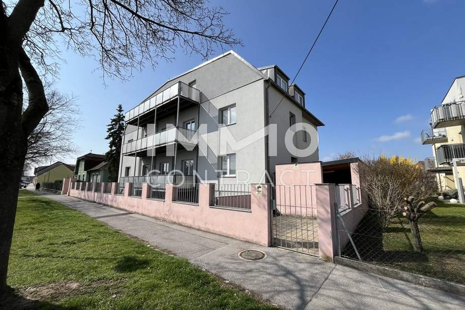 Miethaus mit 9 Wohnungen, Gemeinschaftsgarten und Carports, Gewerbeobjekt-kauf, 1.370.000,€, 2273 Gänserndorf