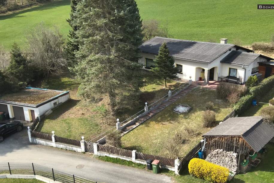Bungalow in begehrter Aussichtslage mit Blick über +++ Weißkirchen +++, Haus-kauf, 279.000,€, 8741 Murtal