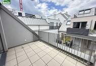 Erstbezug mit Terrasse und hochwertiger Küche nahe Kagraner Platz! Top Ausstattung und Klima-Vorbereitung - JETZT ANFRAGEN