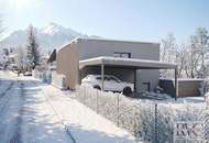 Modernes Einfamilienhausprojekt in exklusiver Lage – zeitloses Design mit Weitblick und Carports