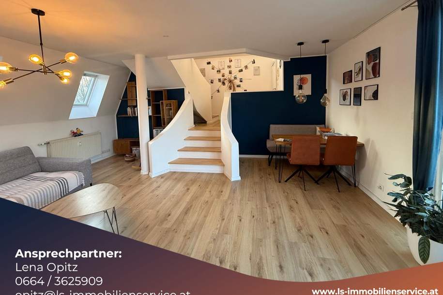 Charmante & helle 3-Zimmer-Maisonette mit Balkon & eigener Garage, Wohnung-kauf, 250.000,€, 8160 Weiz