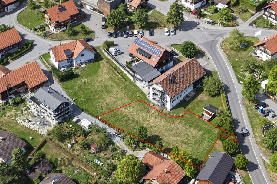 Attraktives Wohngrundstück in Fraxern mit einer Grundstücksgröße von ca. 934 m², Grund und Boden-kauf, 6833 Feldkirch