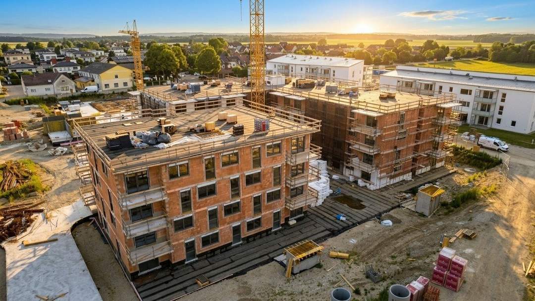 Geförderte 3-Zimmer Mietwohnung mit südseitigem Sonnenbalkon - Hochwertige Ausstattung - Wohnraumlüftung, uvm. - 1 Stellplatz inklusive