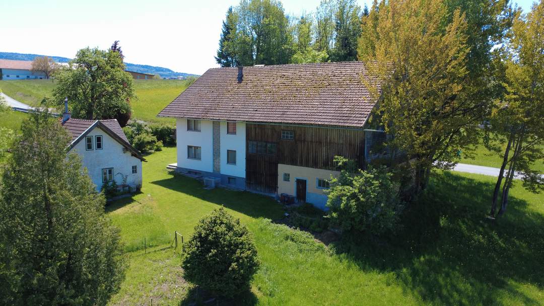 Großzügiges Bauernhaus im Mischgebiet mit viel Grund & Boden für vielseitigste Verwendungszwecke