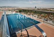ERSTBEZUG: Grandioser Skyline Blick + Pool am Dach = exzellenter Lifestyle