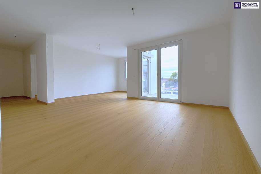 Penthouse-Feeling im DAS WEGL: Großzügige 2-Zimmer-Dachgeschoßwohnung mit sonniger Terrasse und erstklassiger Infrastruktur!, Wohnung-kauf, 355.110,€, 2320 Bruck an der Leitha