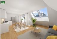 Moderne 2-Zimmer-DG-Wohnung mit Terrasse in 1220 Wien – Erstbezug auf Eigengrund - JETZT ANFRAGEN