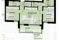 TOP! 3-Zimmer-Erstbezugswohnung mit Balkon, Garten &amp; U-Bahn-Nähe in 1220 Wien!