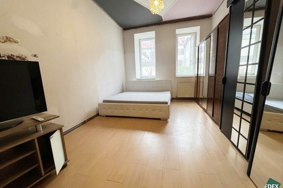 NEUER PREIS - Sanierungsbedürftige 3 Zimmer- Altbauwohnung mit Entwicklungspotenzial – nahe Matzleinsdorfer Platz, Wohnung-kauf, 199.000,€, 1050 Wien 5., Margareten