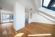 Lichtdurchflutete 4-Zimmer Maisonette-Penthouse Wohnung mit Weitblick und Terrassen!
