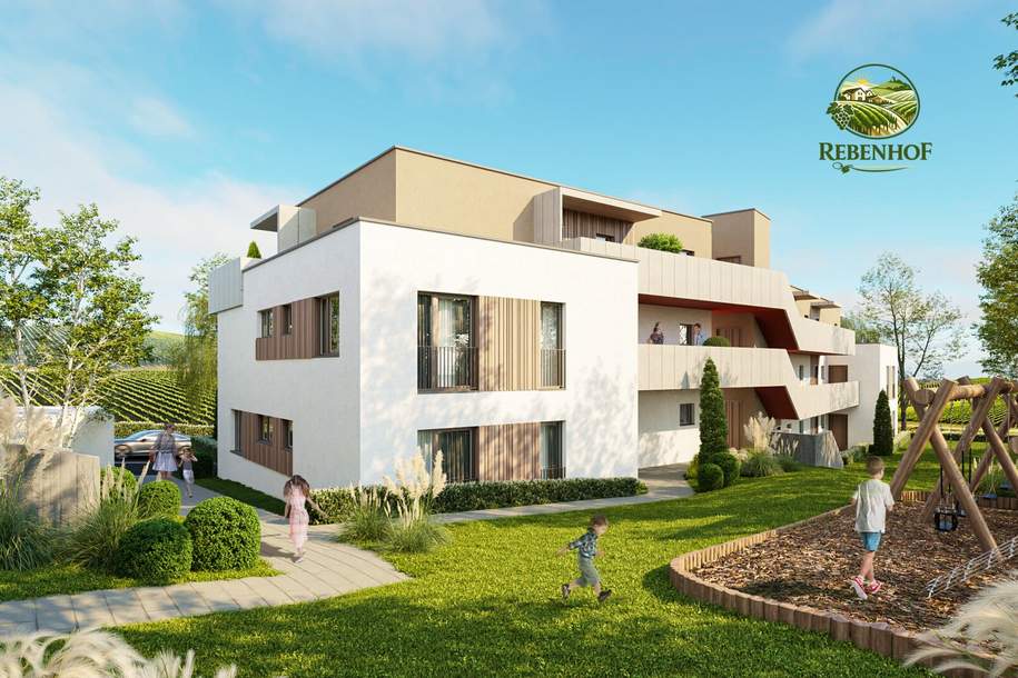 Modernes 4-Zimmer-Reihenhaus in ruhiger Lage von Rehberg bei Krems – belagsfertig | Wohnbauförderung möglich!, Haus-kauf, 399.000,€, 3500 Krems an der Donau(Stadt)