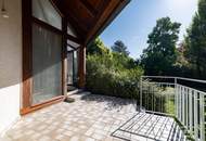 "Familienfreundliches Einfamilienhaus mit Wellnessbad, Sauna, Kachelofen, Fußbodenheizung, großem Garten und Doppelgarage in Tulln"