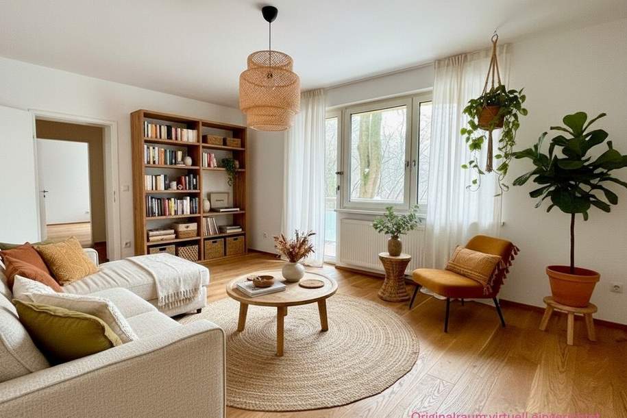 NATURNAHES FAMILIENIDYLL - PREISGÜNSTIGE 3-ZIMMER-WOHNUNG MIT PARKPLATZ AN DER STADTGRENZE, Wohnung-kauf, 339.000,€, 3002 Sankt Pölten(Land)