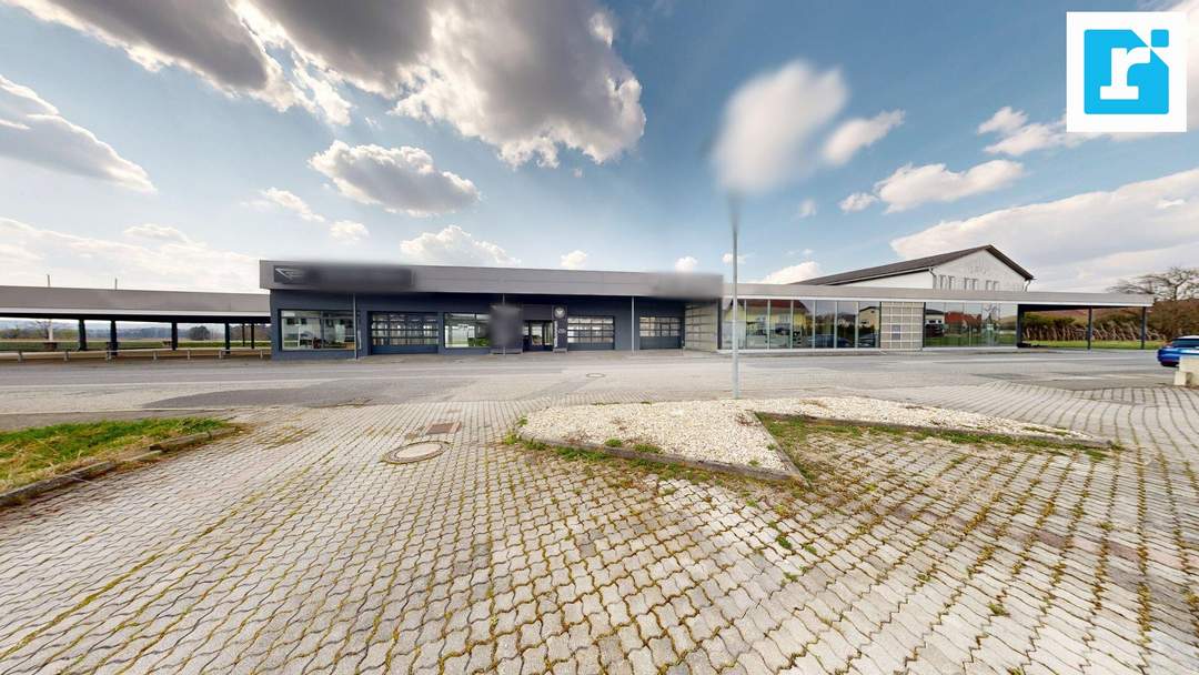 Ehemaliges Autohaus – Perfekt für Handel, Lager, Werkstatt, Bauunternehmen. Top-Anbindung an S7 & A2