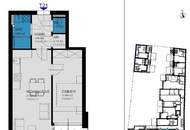 MODERNE 2-ZIMMER BALKONWOHNUNG - ERSTBEZUG UND TIEFGARAGENPLATZ