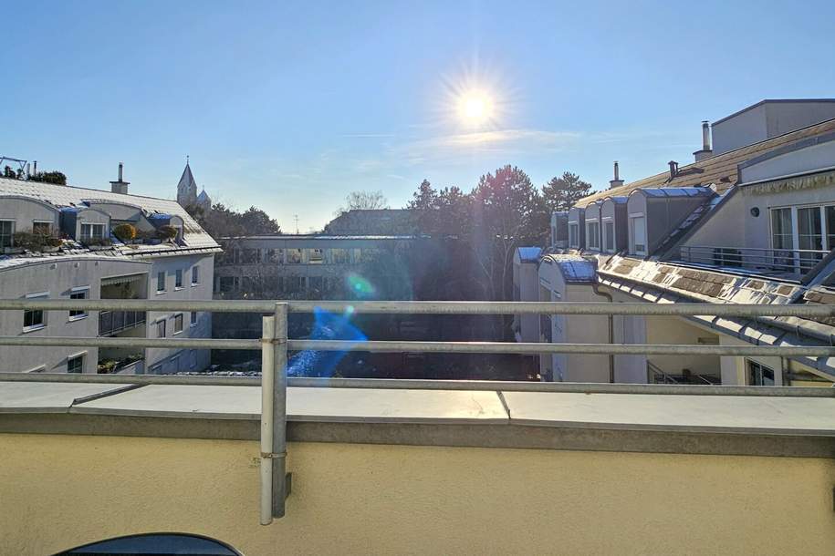 DACHGESCHOSS - TERRASSE MIT ca.7,45m² - GRÜNBLICK - SÜD-AUSRICHTUNG - RUHIG - HETZENDORF - MIETE INKLUSIVE GARAGENPLATZ, Wohnung-miete, 1.365,00,€, 1120 Wien 12., Meidling