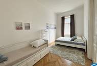Großzügige Altbauwohnung im beliebten 6. Bezirk – mit Westbalkon zum Innenhof