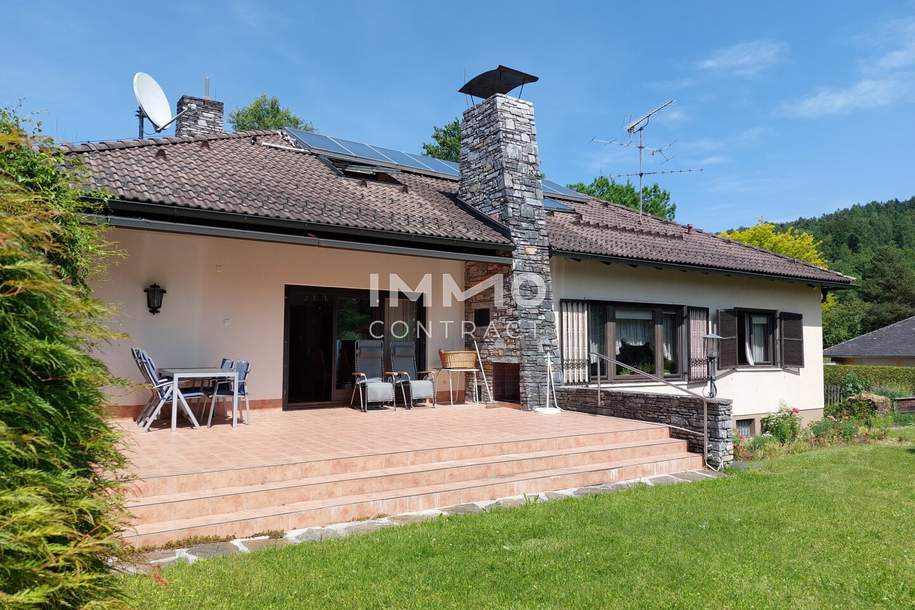 STIFTINGTAL NAHE LKH: SCHÖNER GEPFLEGTER BUNGALOW MIT SWIMMINGPOOL IN RUHIGER SONNIGER LAGE, Haus-kauf, 8010 Graz(Stadt)