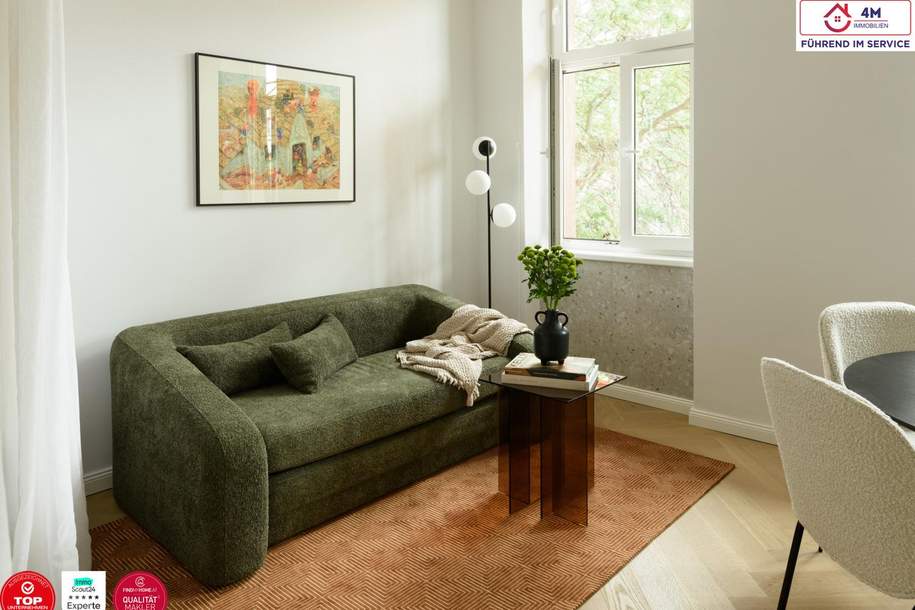 Stilvolle möblierte Designer Wohnung -Erstbezug nach Generalsanierung, Wohnung-kauf, 225.000,€, 1150 Wien 15., Rudolfsheim-Fünfhaus