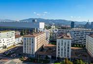 Kleine möblierte Wohnung in Linz mit Loggia, und Garagenplatz