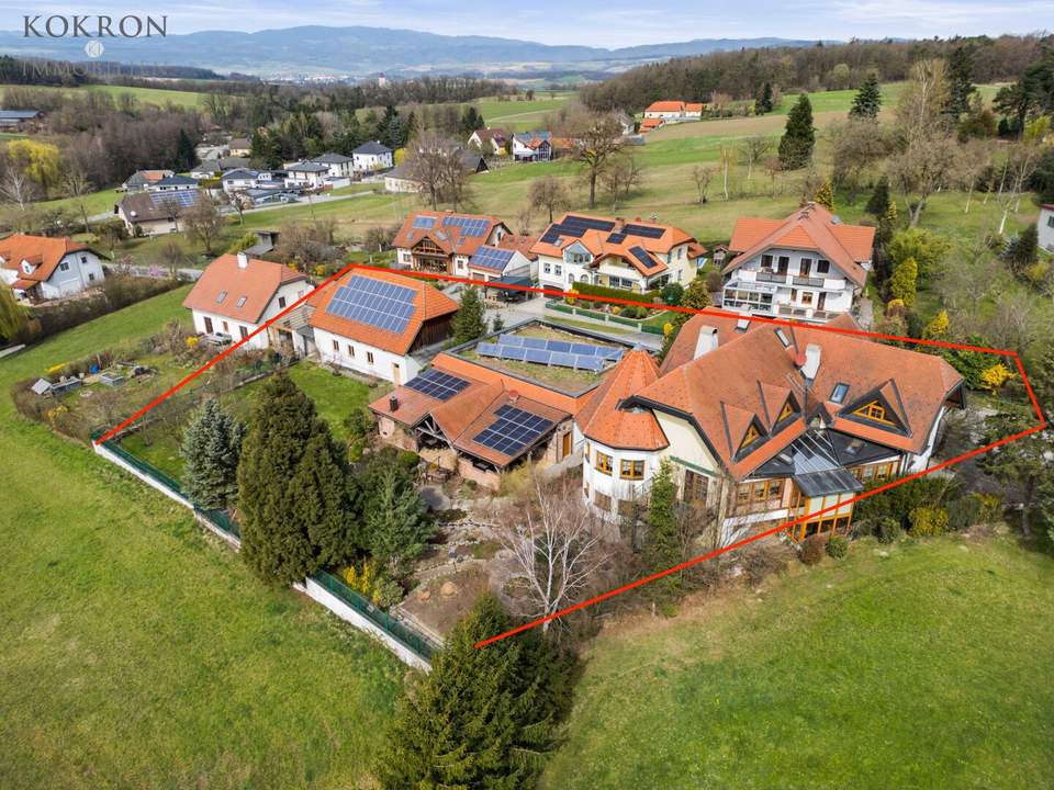 Privates Anwesen mit Indoor-Pool, Wellnessbereich & außergewöhnlicher Privatsphäre