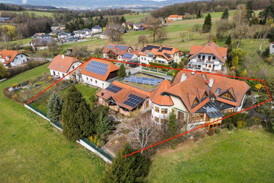 Privates Anwesen mit Indoor-Pool, Wellnessbereich & außergewöhnlicher Privatsphäre, Haus-kauf, 3382 Melk