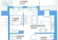 Anlegerhit in Donaustadt: Neubau 2020 | Vermietet | 3,7 % Rendite | 2 Zimmer | Dachterrasse | Garagenplatz | sofortige Mieteinnahmen!