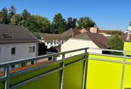 Helle 3-Zi-DG-Wohnung mit Balkon & Stellplatz in Pöchlarn, 78m², Miete €998 - Förderbar