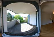 Moderne 2-Zimmer-Wohnung mit überdachtem Balkon und Grünblick