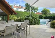 Exklusive Wohlfühlresidenz mit zwei Häusern und Pool