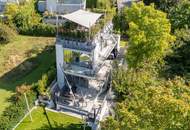 Exklusives Weinberg-Refugium: unverbaubarer Panoramablick in absoluter Ruhelage I hightech Pool I Dachterrasse mit Whirlpool I Erdwärme, Solarpaneele, Fußbodenheizung, Kühldecke