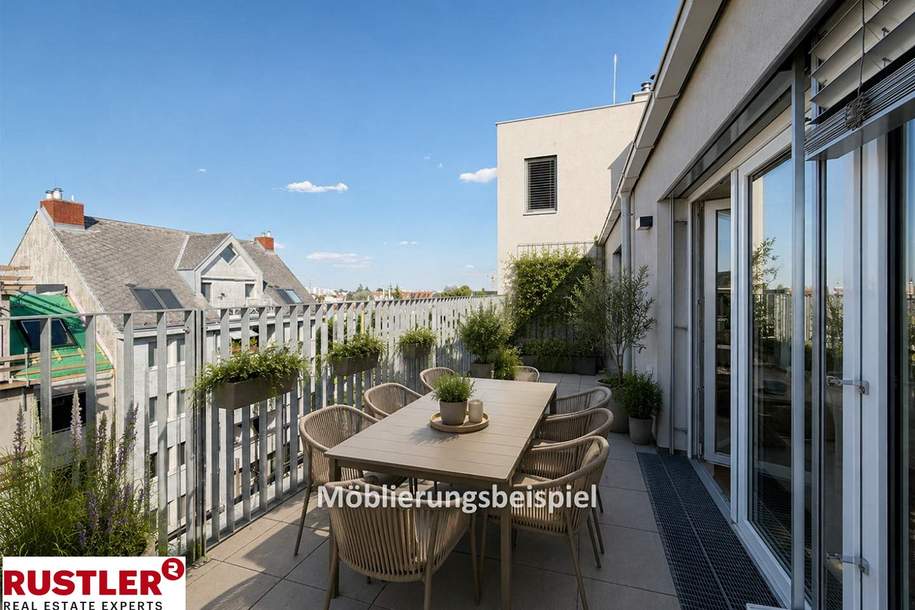 2-Zimmer-Dachgeschosswohnung mit Terrasse!, Wohnung-kauf, 379.500,€, 1230 Wien 23., Liesing