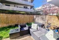 Q11: West-GARTENWOHNUNG mit Kühlung + MÖBELABLÖSE MÖGLICH (VB ~ € 5000)