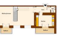 Bezaubernde 4-Zimmer-Maisonettewohnung mit Dachterrasse in Korneuburg