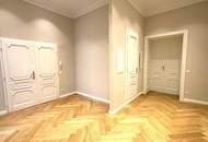 MÖLLWALDPLATZ, U1-NÄHE, 124 m2 ALTBAU, Wohnküche, 2 Zimmer, klimatisiert, 2 Bäder, Parketten, Loggia, 1. Liftstock, provisionsfrei