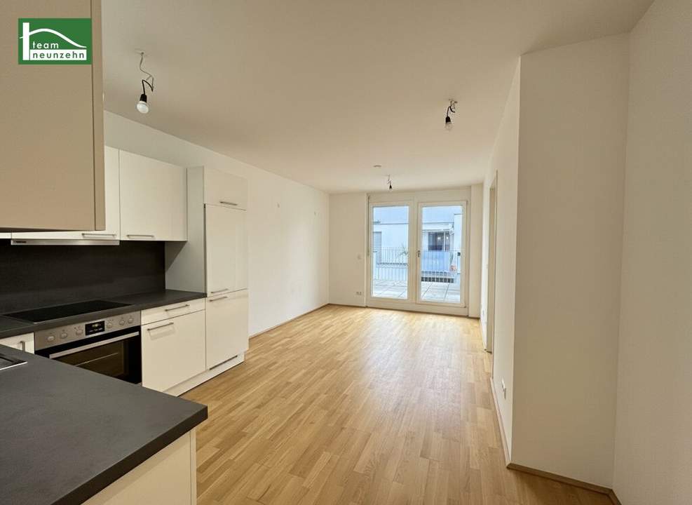 Moderne Architektur trifft Ruhe: 2-Zimmer-Wohnung im Grünen mit Top-Stadtanbindung!