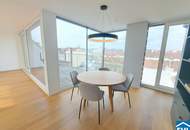 City Vibes & Sunset Moments – DG-Wohnung mit Terrasse beim Brunnenmarkt