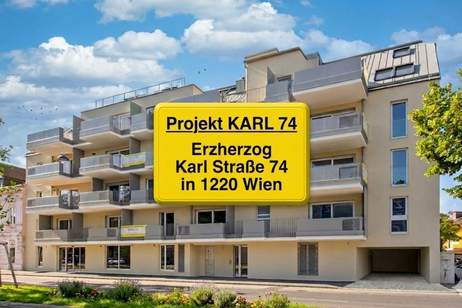 ++ OBEN ZUHAUSE sein ++ Dachgeschossjuwel im Projekt KARL74, Wohnung-kauf, 562.000,€, 1220 Wien 22., Donaustadt