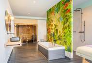 Eine Cuvée-Perle in West-Hanglage mit Blick auf den Thermenort, den Waldrand im Rücken