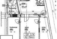 In Fertigstellung: sanierte ca. 68 m² große Bürofläche - 3 Räume - Nähe Floridsdorf (S+U) / Franz Jonas Platz - ab 1.11.