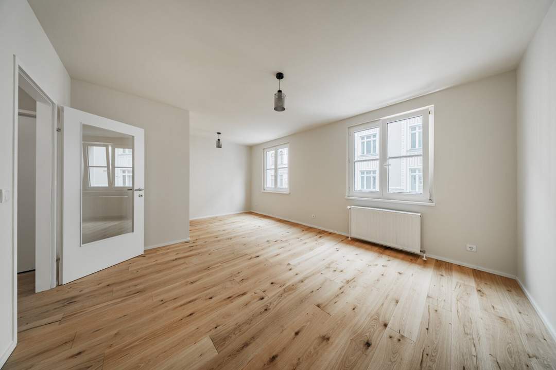 WOHNEN MITTEN IM VIERTEN - Urbane Lebensqualität in Zentrumsnähe - 1-Zimmer-Wohnung mit moderner Ausstattung