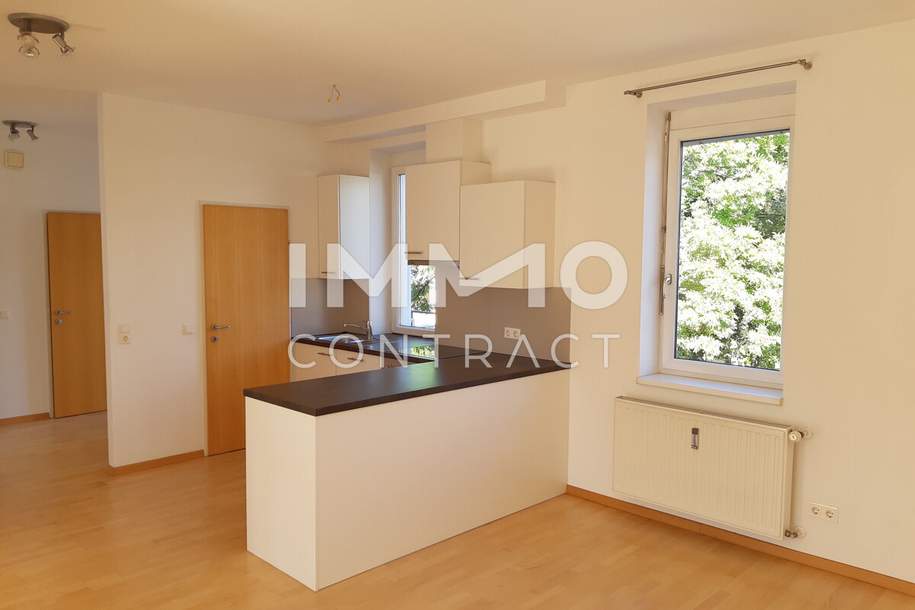 WALTENDORF- SONNENHANG: SCHÖNE HELLE 2 ZIMMERWOHNUNG MIT WESTBALKON UND CARPORT, Wohnung-miete, 808,01,€, 8010 Graz(Stadt)