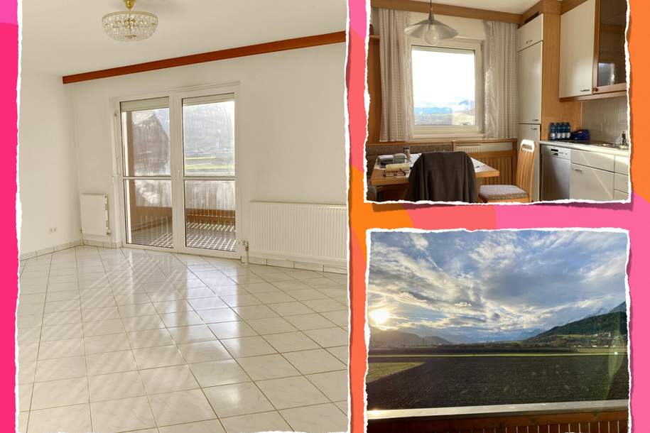 Wohnen in Wattens – 3 Zimmer+Küche, Balkon | incl. 2 TG-Stellplätze, Wohnung-kauf, 470.000,€, 6112 Innsbruck-Land