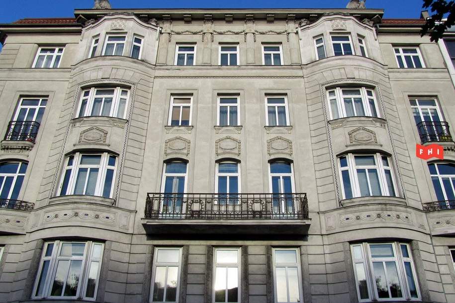 Wunderschönes Altbaubüro in der Josefstadt***Jugendstilhaus, Gewerbeobjekt-miete, 1.112,52,€, 1080 Wien 8., Josefstadt