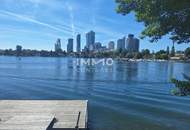 Wohnen, wo andere ihre Freizeit genießen; Traumhaftes Gartendomizil bei der Alten Donau mit 235m² Freifläche. Nur 400 Meter zum Wassser!