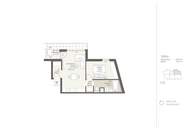 Helle 2-Zimmer-Erstbezugswohnung mit Freifläche