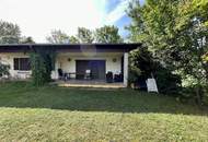 Eigengrund! Ruheoase 15 min von Wien: Bungalow am Badesee, ganzjährig bewohnbar