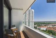 Danubeflats – Österreichs höchstes Wohnhochhaus mit atemberaubendem Ausblick, exklusivem Spa und urbanem Luxus direkt an der Neuen Donau